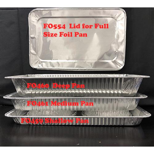 Foil Lid 1/2 Size Steam Table Foil pan /35970