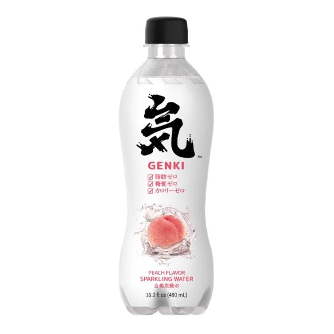 Genki Forest Peach Sparkling WaterNT Foods