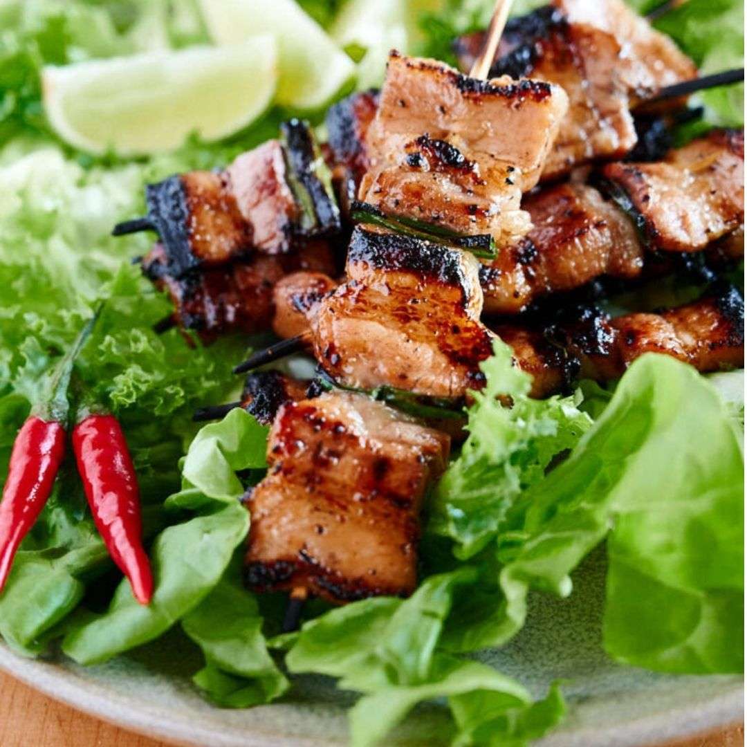 Pork Jowl Skewers NTFOODSNT Foods