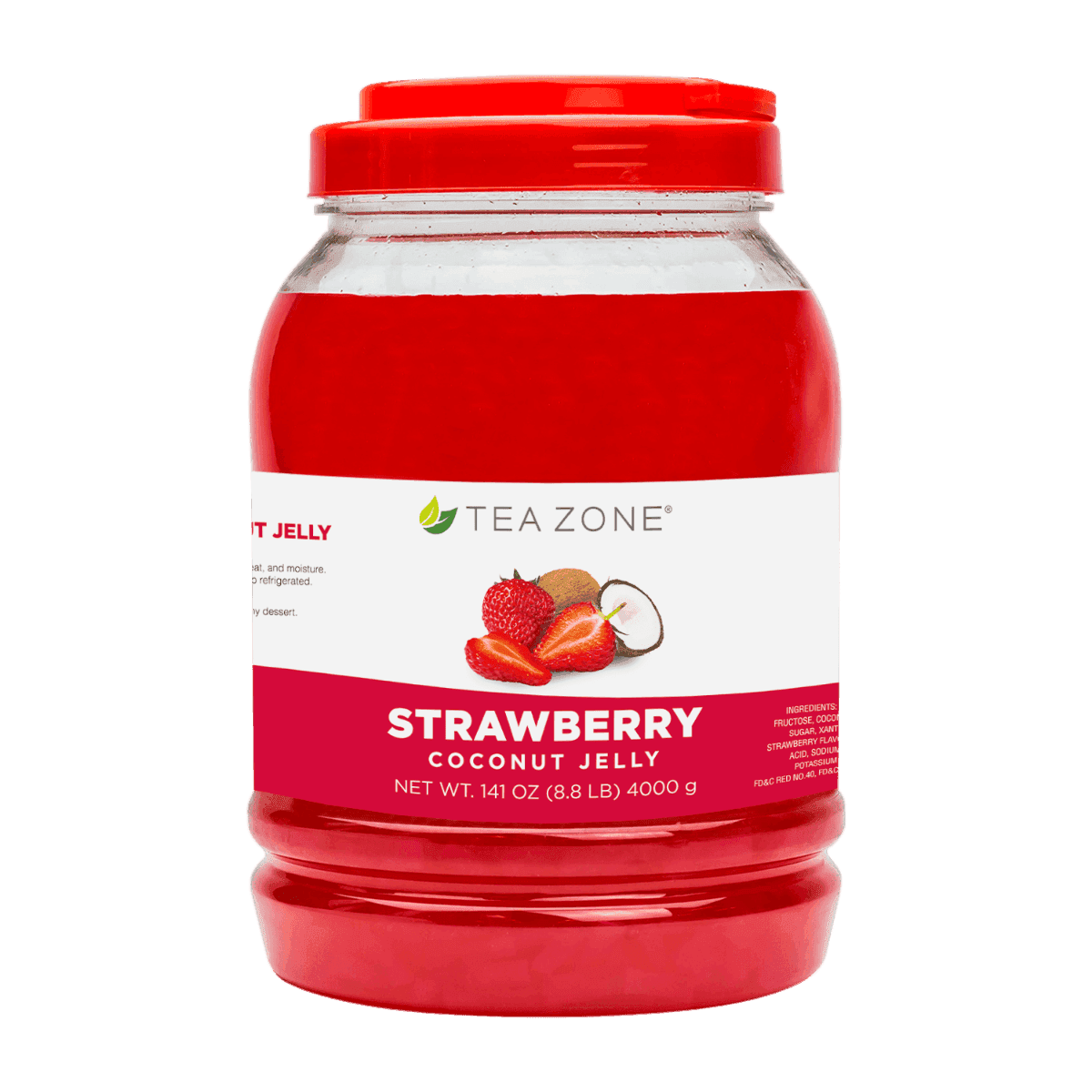 Tea ZoneLychee Coconut Jelly 8.5lbsxNT Foods