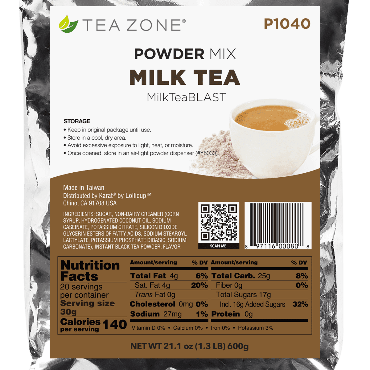 MILK TEA  Slevelteaus
